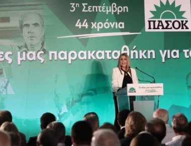 44 χρόνια ΠΑΣΟΚ - Εκλεκτές παρουσίες όπως η Βάνα Μπάρμπα ήταν εκεί! (φωτό)